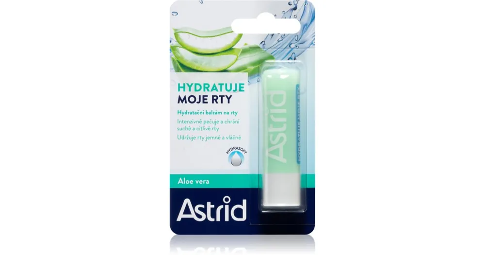 Alacsony ár AstridLip Care hidratáló ajakbalzsam aleo verával