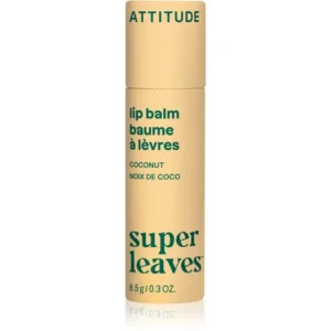 AttitudeSuper Leaves Lip Balm ajakbalzsam a kókusz illatával Biztonságos fizetés