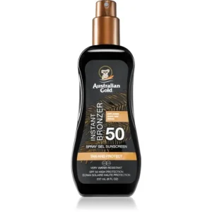 Ajánlat Australian GoldSpray Gel Sunscreen With Instant Bronzer bronzosító gél SPF 50
