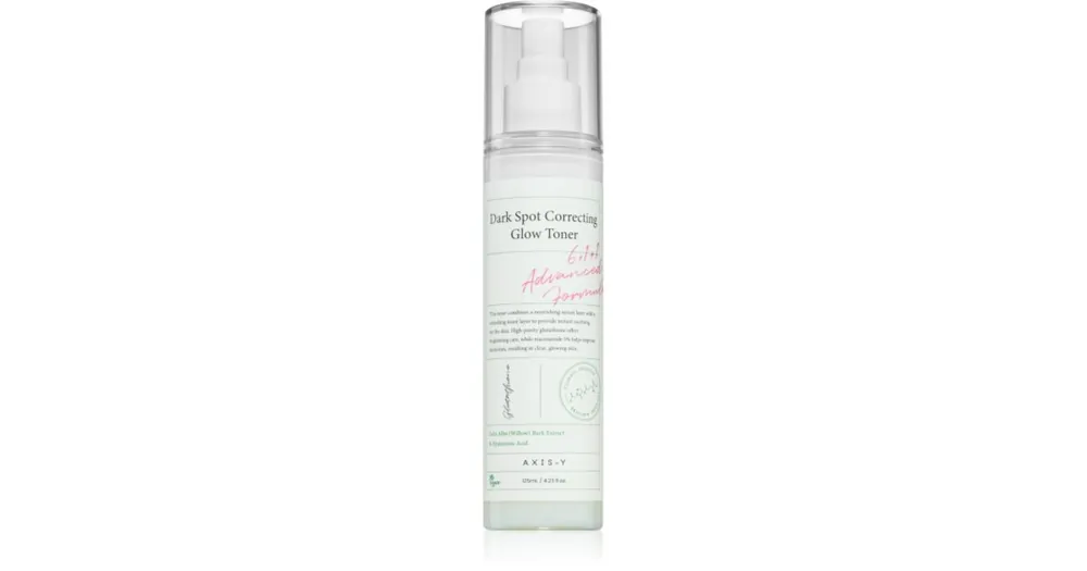 AXIS-Y6+1+1 Advanced Formula Dark Spot Correcting Glow Toner élénkítő tonik a hiperpigmentációs bőrre Expressz kézbesítés