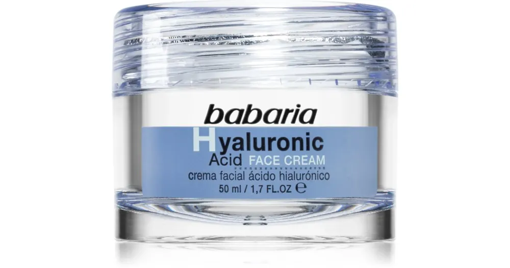 Olcsó BabariaHyaluronic Acid hidratáló arckrém