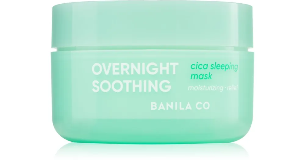 Banila Co.Overnight Soothing Cica Sleeping Mask nyugtató maszk éjszakára Exkluzív ajánlat