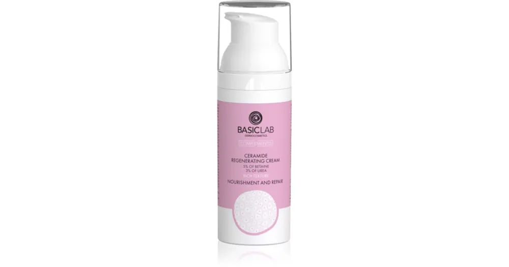 BasicLabDermocosmetics Complementis regeneráló krém ceramidokkal Korlátozott ajánlat