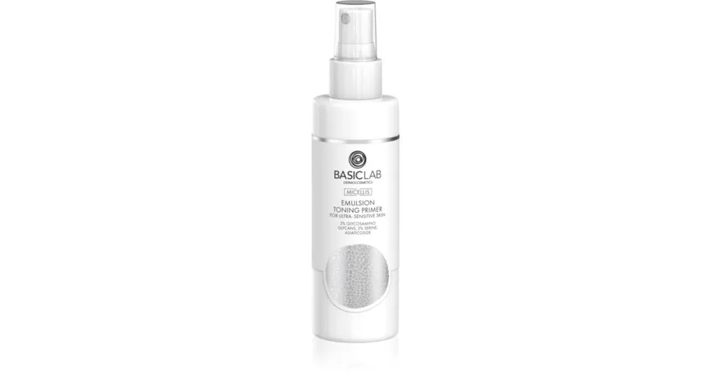 Csak ma BasicLabDermocosmetics Micellis arc toner és emulzió a nagyon érzékeny bőrre