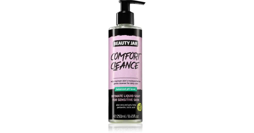 Azonnal elérhető Beauty JarComfort Cleanse gyengéd gél az intim higiéniához mindennapi használatra