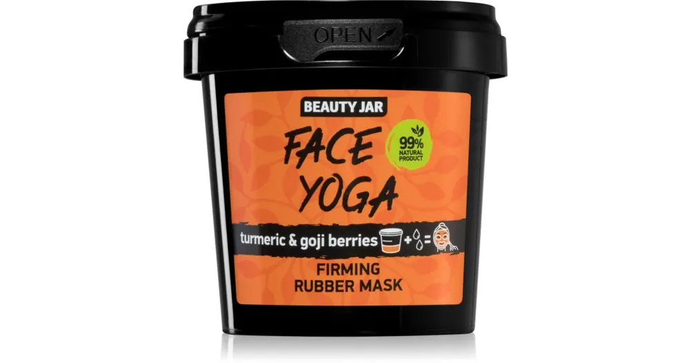 Biztonságos fizetés Beauty JarFace Yoga tisztító lehúzható maszk tápláló hatással
