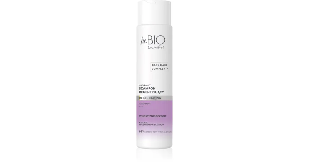beBIOBaby Hair Complex Regenerating regeneráló sampon a gyenge és sérült hajra Végkiárusítás