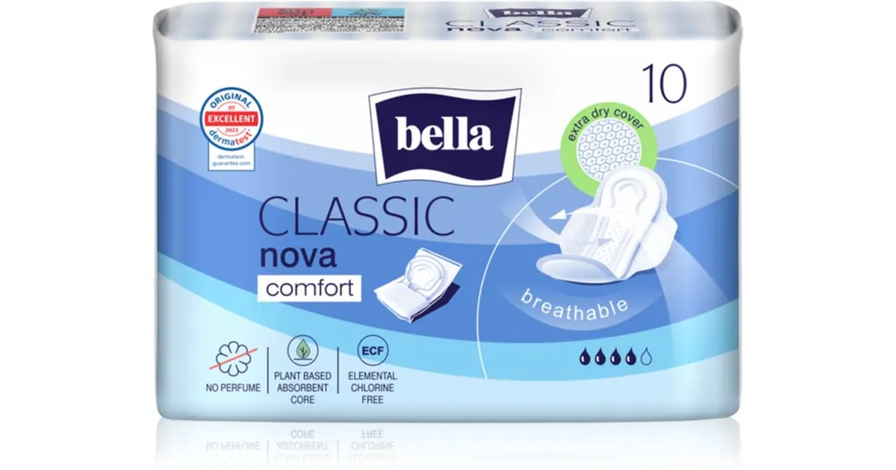 BELLANova Classic Comfort intimbetét szárnyakkal Azonnali szállítás