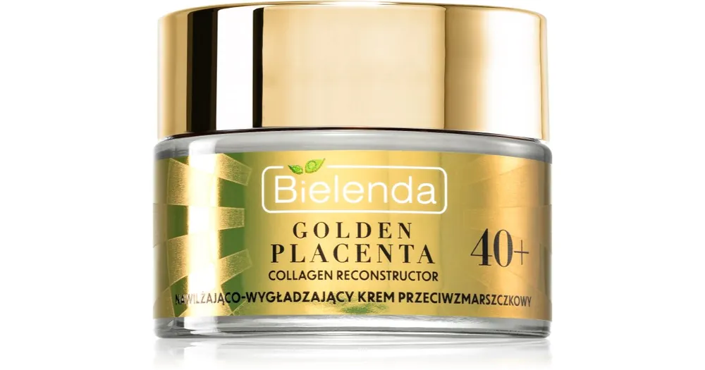 Biztonságos fizetés BielendaGolden Placenta Collagen Reconstructor hidratáló és bőrkisimító arckrém 40+