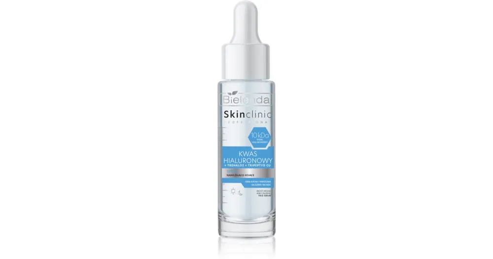 BielendaSkin Clinic Professional Hyaluronic Acid nyugtató és hidratáló szérum Árcsökkenés