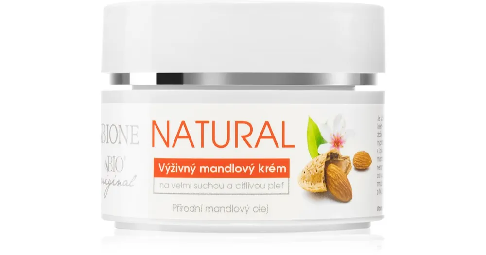 Bione CosmeticsAlmonds extra tápláló krém a nagyon száraz és érzékeny bőrre Outlet