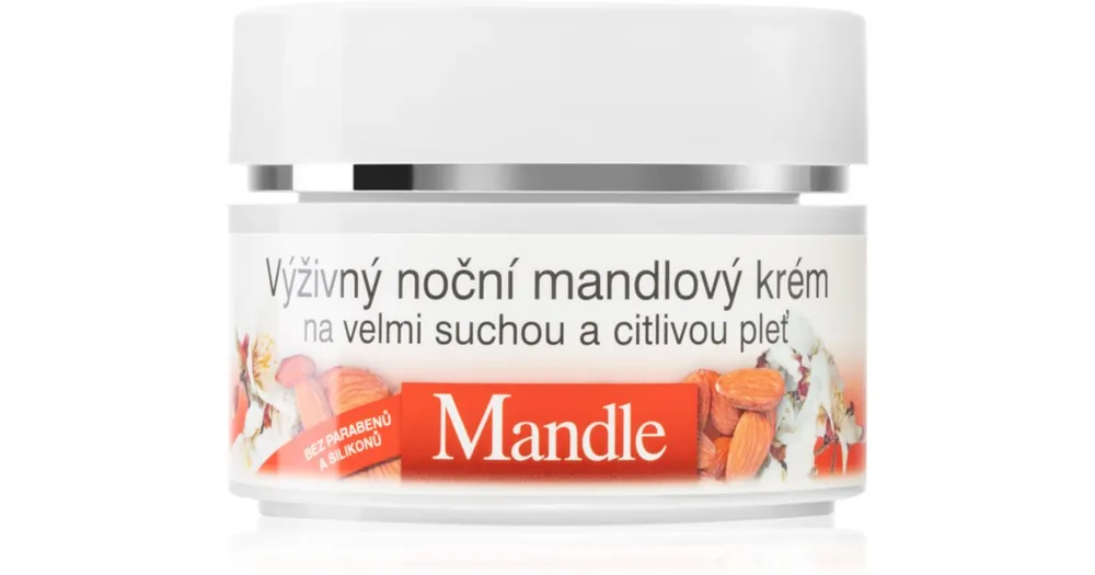 Bione CosmeticsAlmonds tápláló éjszakai krém a nagyon száraz és érzékeny bőrre Szuper akció