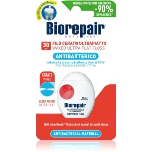 BiorepairDental Floss Waxed Ultra Flat viaszos fogselyem érzékeny fogakra Azonnal elérhető