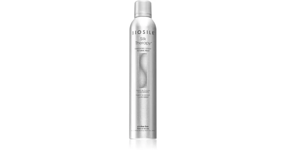 Bestseller BiosilkSilk Therapy Finishing Spray hajlakk a rugalmas formázásért
