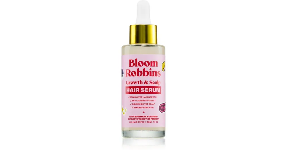 Bloom RobbinsGrowth & Scalp HAIR SERUM szérum minden hajtípusra Vásárlói kedvenc