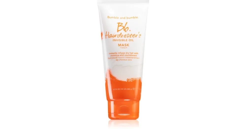 Bumble and bumbleHairdresser‘s Invisible Oil Mask hidratáló és tápláló maszk száraz és törékeny hajra Akciós ár