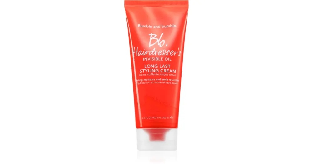 Gyors szállítás Bumble and bumbleHairdresser‘s Invisible Oil Styling Cream hidratáló formázó krém