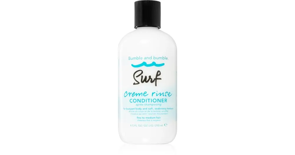 Bumble and bumbleSurf Creme Rinse Conditioner Színvédő kondícionáló a göndör hajra Azonnali szállítás