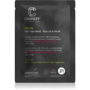 CanneffGreen CBD Hair Mask regeneráló és hidratáló hajmaszk Ajánlat