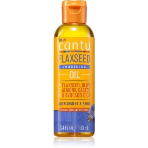 CANTUFlaxSeed Smoothing Oil hidratáló és tápláló olaj a hajra Bestseller
