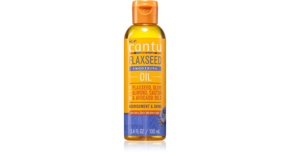 CANTUFlaxSeed Smoothing Oil hidratáló és tápláló olaj a hajra Bestseller