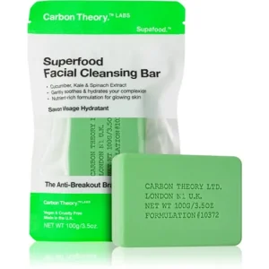 Alacsony ár Carbon TheoryFacial Cleansing Bar Superfood tisztító szappan arcra