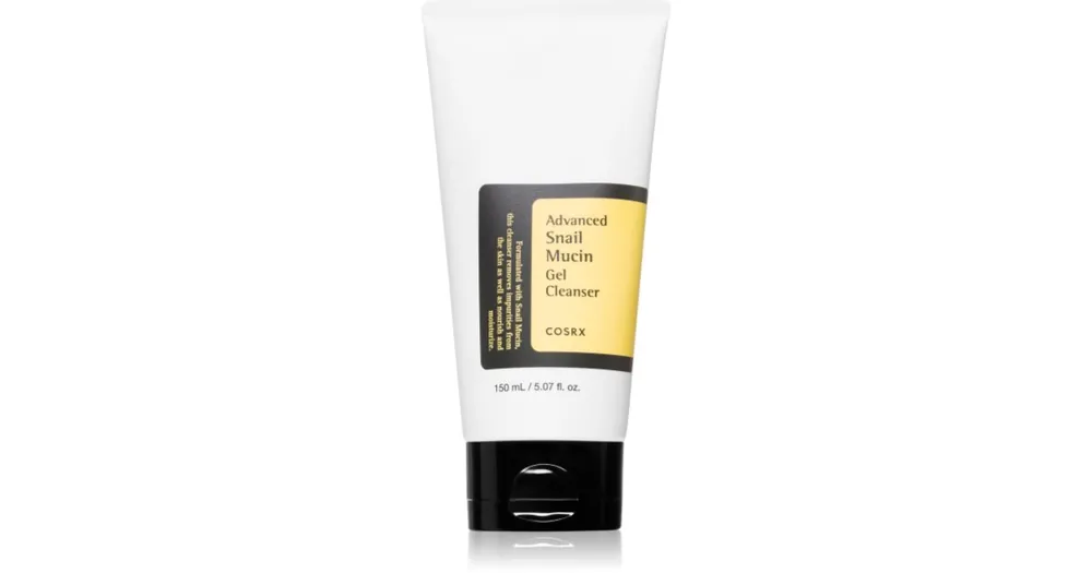 Végkiárusítás CosrxAdvanced Snail Mucin Gel Cleanser tisztító habzó gél hidratáló hatással