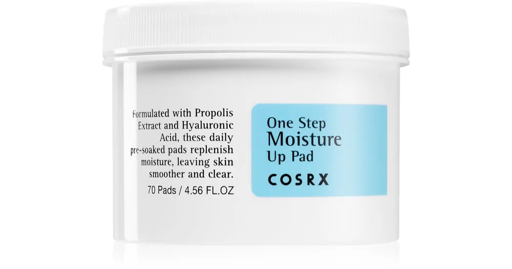 CosrxOne Step Moisture arctisztító peeling párnácskát hidratáló hatással Népszerű