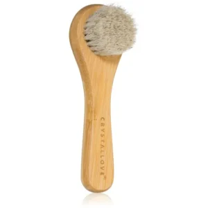 CrystalloveBamboo Face Brush tisztító kefe arcra Korlátozott ajánlat