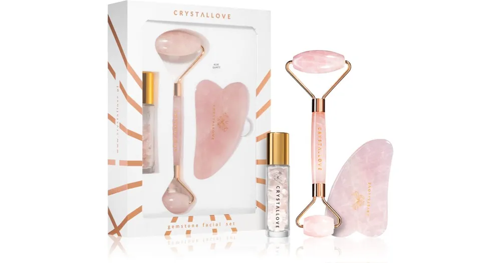 Expressz szállítás CrystalloveRose Quartz Beauty Set arcápoló szett