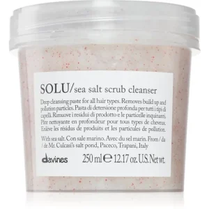 Expressz szállítás DavinesEssential Haircare SOLU Sea Salt Scrub Cleanser tisztító peeling minden hajtípusra