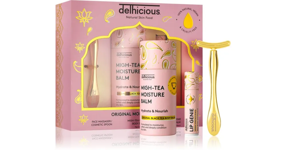 delhiciousMOISTURE MAGIC ajándékszett testre és arcra Kihagyhatatlan ajánlat