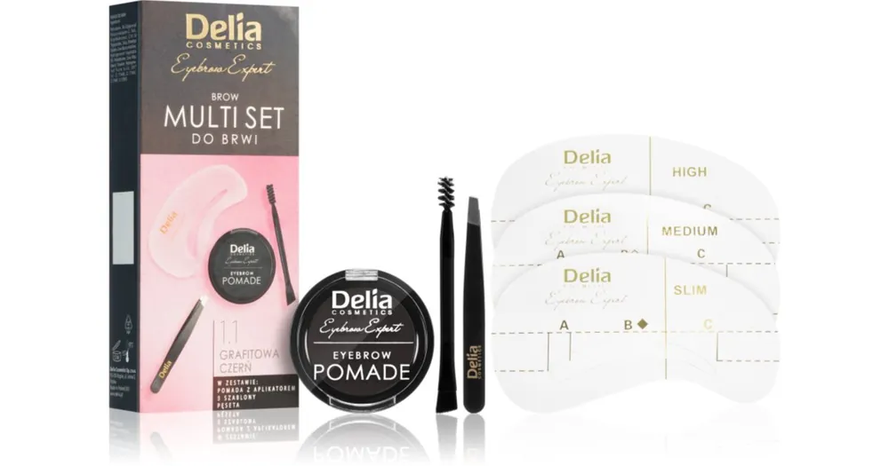 Delia CosmeticsEyebrow Expert Zest Szemöldökformázó készlet Árcsökkenés