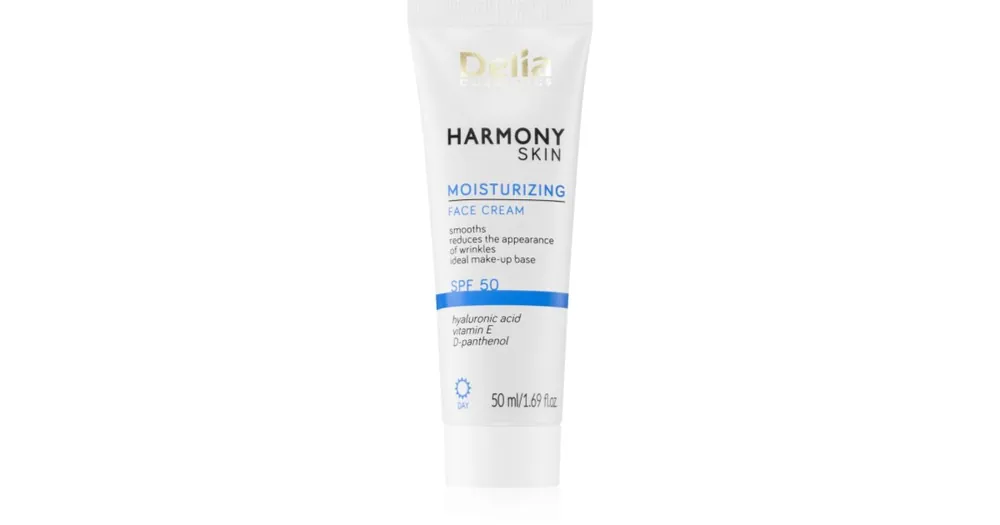 Delia CosmeticsHarmony Skin hidratáló arckrém SPF 50 Népszerű