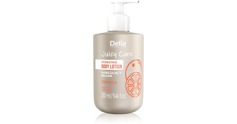 Delia CosmeticsJuicy Care Orange hidratáló testápoló tej Ne maradj le