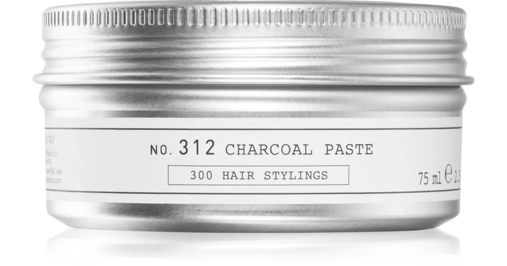 DEPOT300 HAIR STYLING NO. 312 CHARCOAL PASTE formázó paszta Biztonságos fizetés