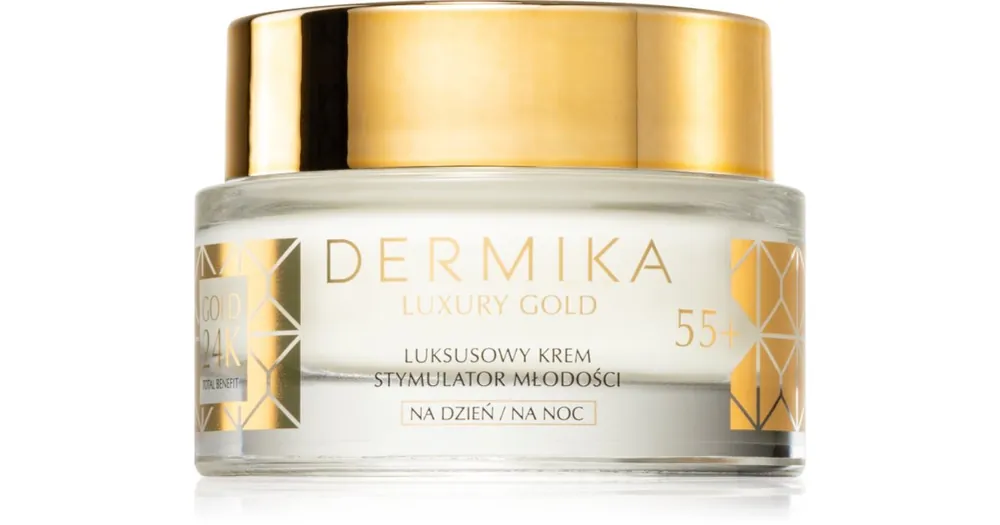 Újdonság DermikaLuxury Gold fiatalító krém 55+