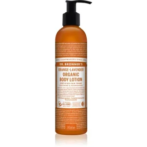 Ne maradj le Dr. Bronner’sOrange & Levender tápláló és hidratáló testápoló tej
