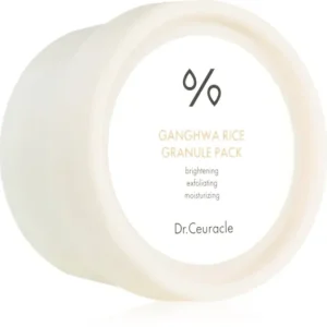Különleges ajánlat Dr.CeuracleGanghwa Rice Granule Pack bőrvilágosító hidratáló maszk peeling hatással