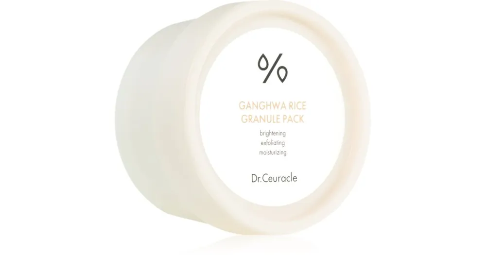 Különleges ajánlat Dr.CeuracleGanghwa Rice Granule Pack bőrvilágosító hidratáló maszk peeling hatással