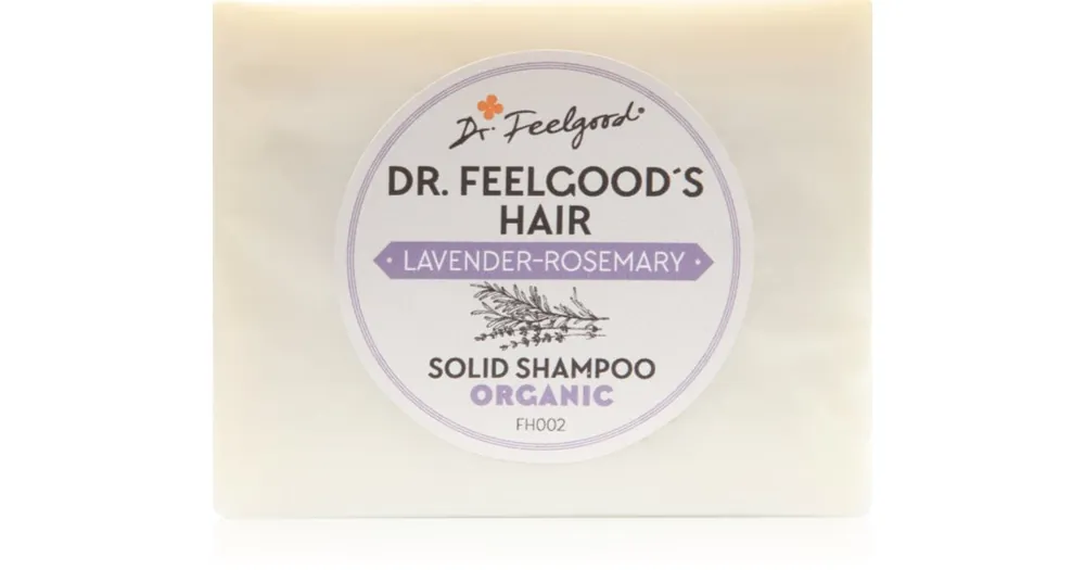 Dr. FeelgoodLavender & Rosemary organikus szilárd sampon Gyors kiszállítás