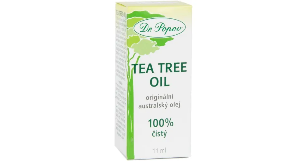 Nézd meg most Dr. PopovTea Tree Oil 100 % hidegen sajtolt teafaolaj fertőtlenítő hatású