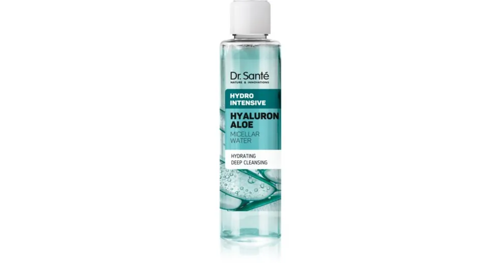 Azonnali szállítás Dr. SantéHydro Intensive Hyaluron + Aloe micellás hidratáló víz minden bőrtípusra
