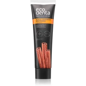Akció EcodentaBlack Cinnamon Whitening fehérítő fogkrém