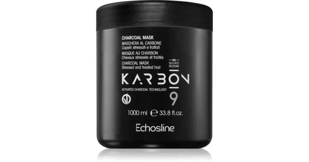 EchoslineCHARCOAL Mask haj maszk aktív szénnel Kihagyhatatlan ajánlat