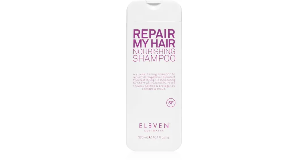 Alacsony ár Eleven AustraliaRepair My Hair Nourishing Shampoo ápoló és erősítő sampon