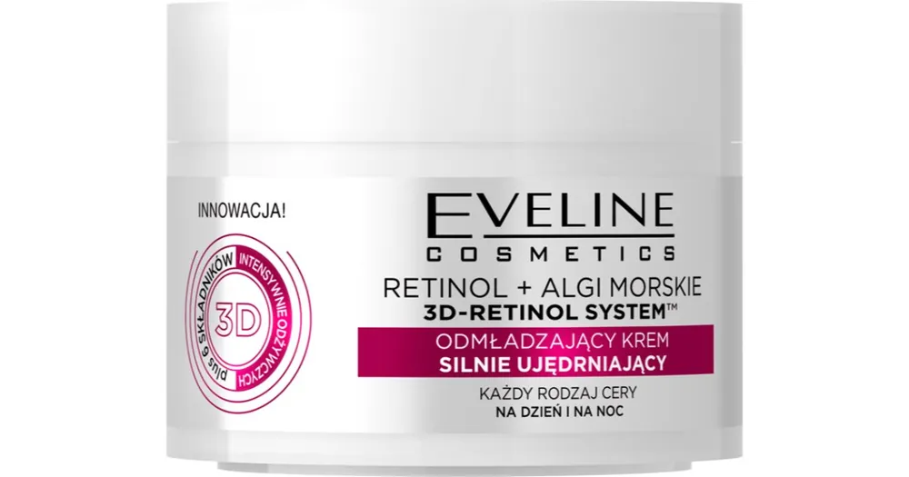 Eveline CosmeticsRetinol + Sea Algae bőrkisimító és élénkítő krém retinollal Prémium