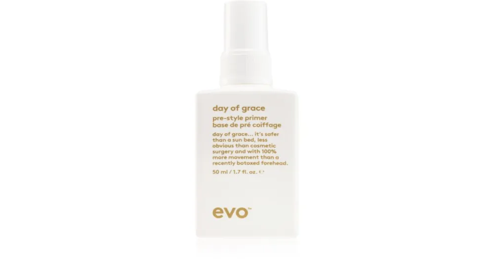 Újdonság EVODay Of Grace Pre-Style Primer spray styling előtt