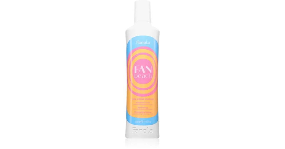 Árcsökkenés FanolaFAN Beach Hair & Body Shampoo hidratáló sampon testre és hajra