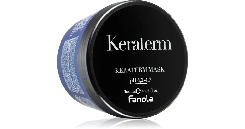 Kiárusítás FanolaKeraterm Mask kisimító maszk a rakoncátlan és töredezett hajra